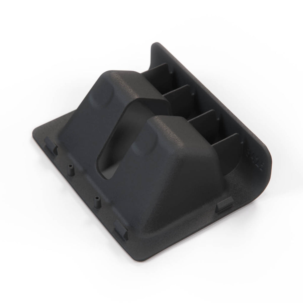 Mercedes-Benz W204 Trunk Boot Protection Lock Insert Trim Black (A2046900825) — view 4
