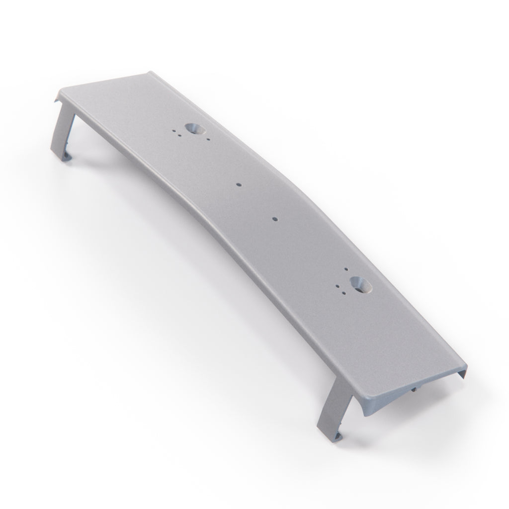 Mercedes-Benz W208 Front License Plate Holder Primed or Exterior Color (A2088850081) — view 2