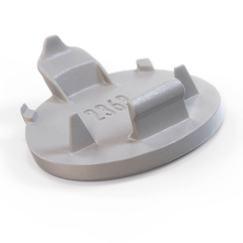 Mercedes-Benz W209 Front Tow Hook Cap Cover Primed (A2098850026) — view 4