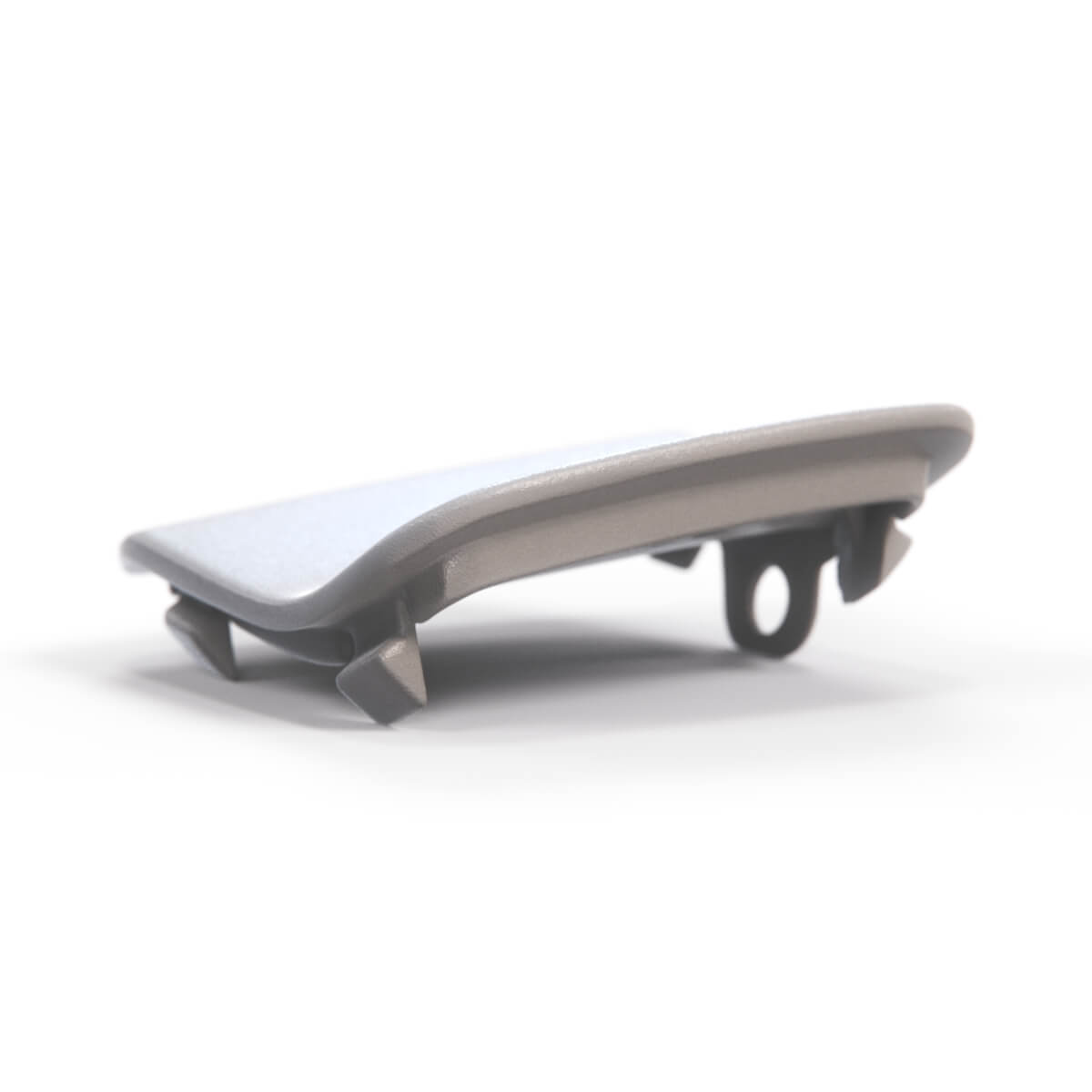 Mercedes-Benz W209 Rear AMG Bumper Tow Hook Eye Cover Primed (A2098850226) — view 3