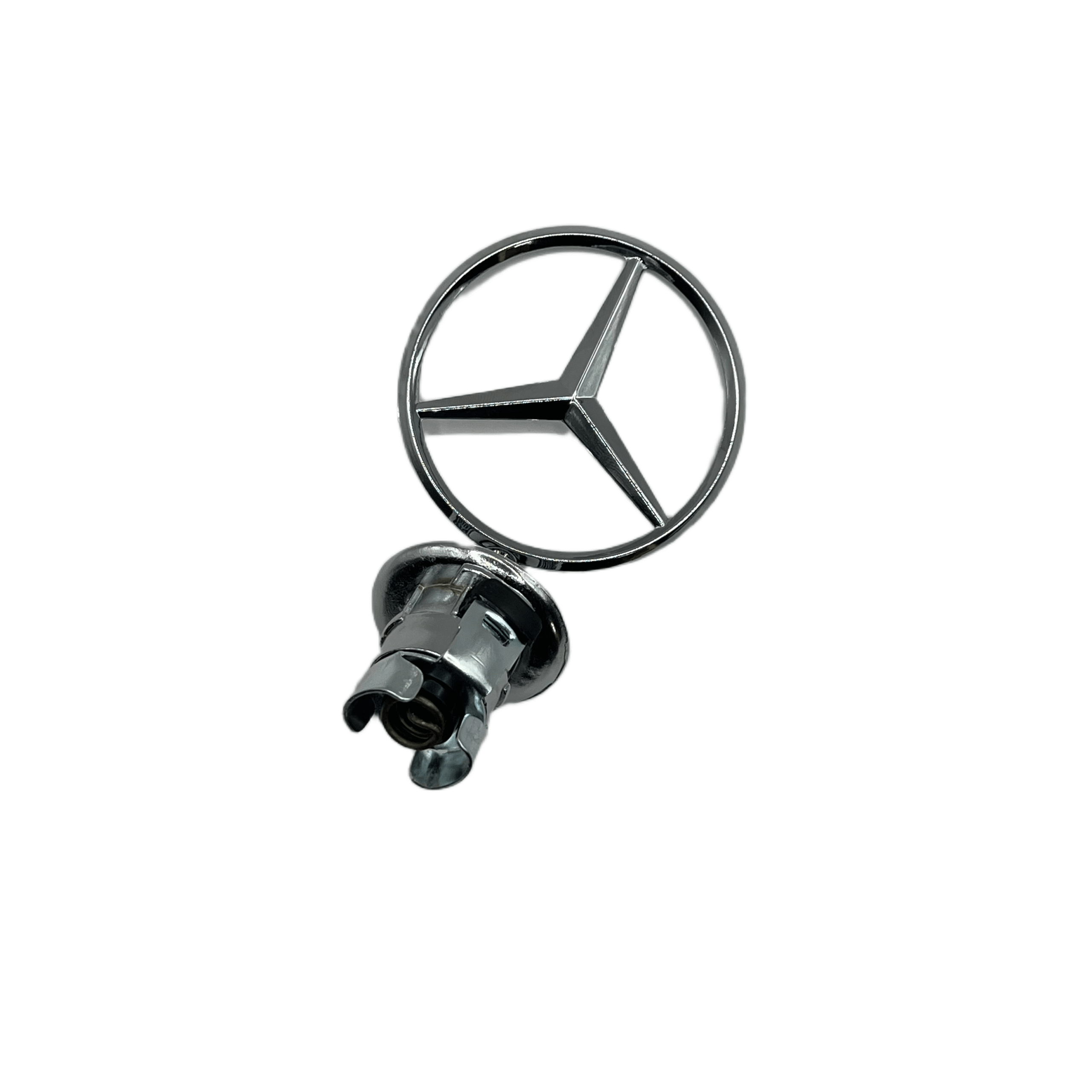 Mercedes-Benz W210 W211 W202 Bonnet Star Badge Emblem (A2108800286 / A2108800186) — view 3