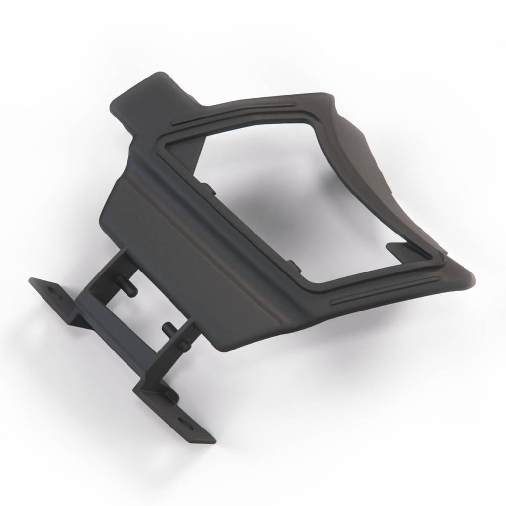 Mercedes-Benz W251 Headlight Washer Cover Bracket Black Left or Right — view 2