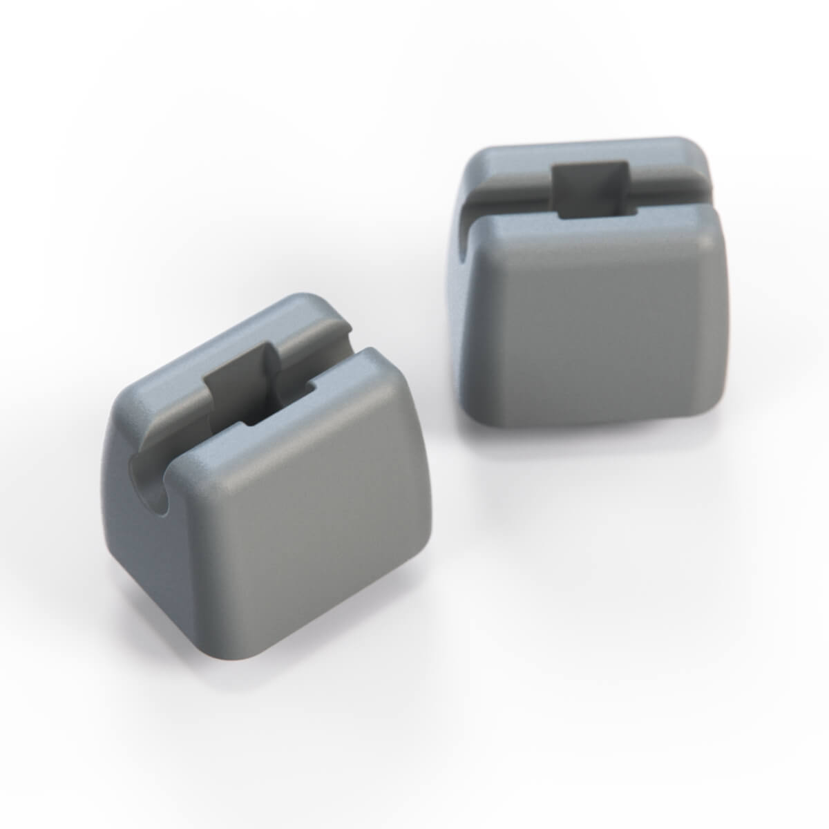 Mercedes-Benz W460 W461 W631 G-Class Sun Visor Mount Clip Set of 2 (A0008111240) — view 2