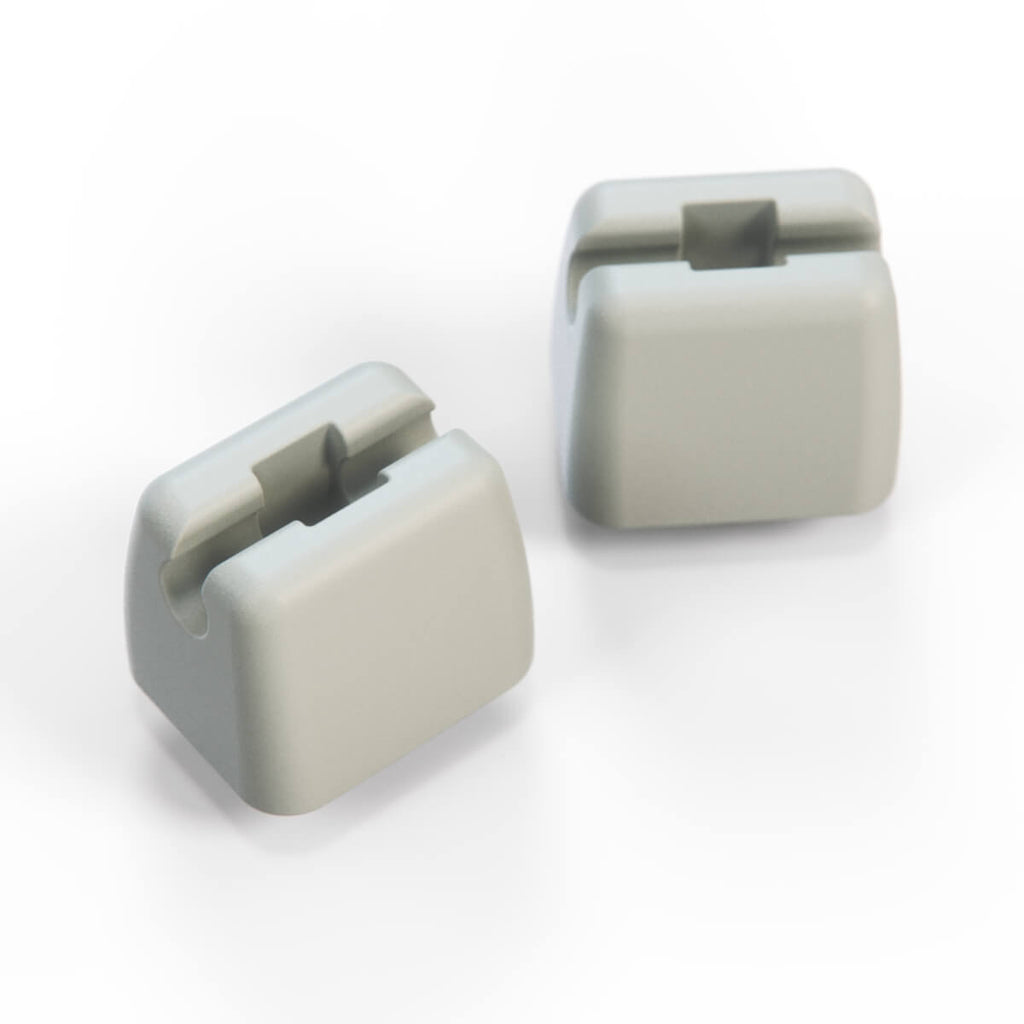 Mercedes-Benz W460 W461 W631 G-Class Sun Visor Mount Clip Set of 2 (A0008111240) — view 3
