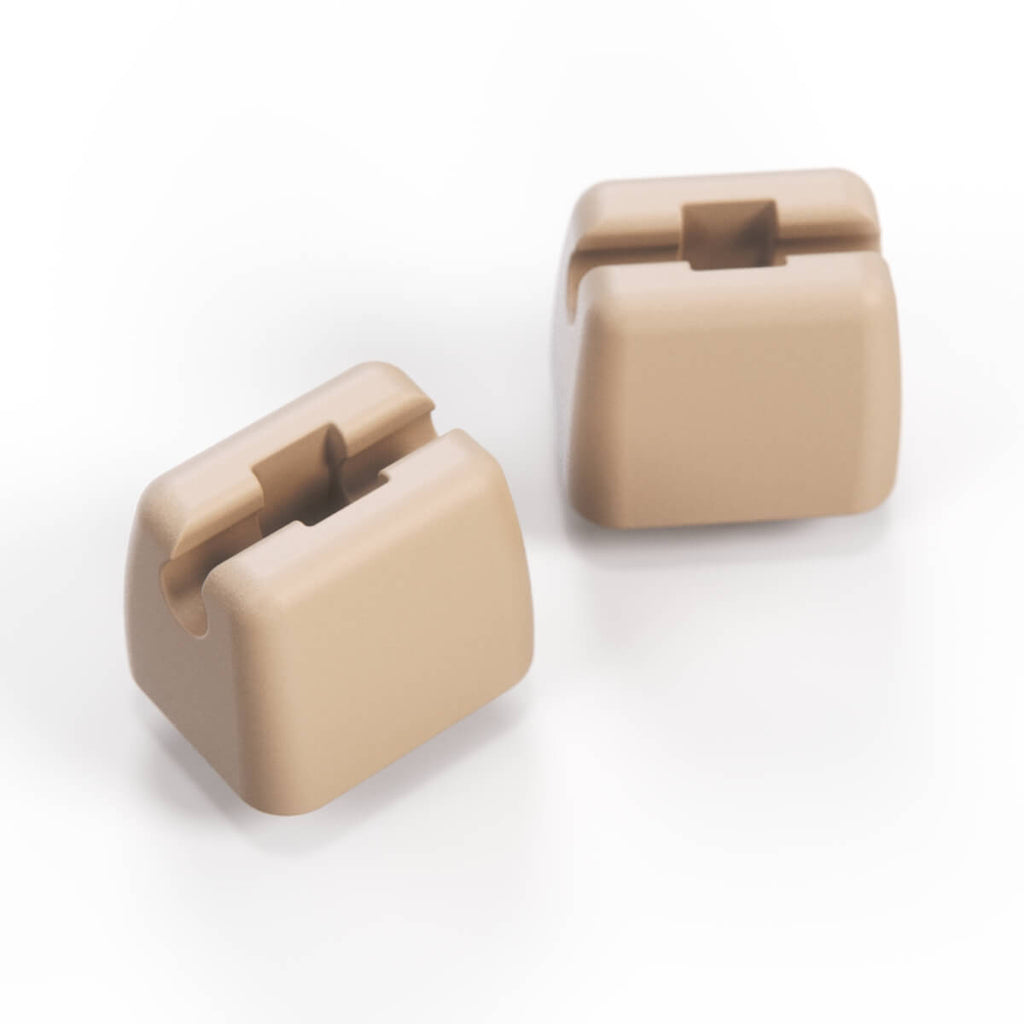Mercedes-Benz W460 W461 W631 G-Class Sun Visor Mount Clip Set of 2 (A0008111240) — view 4