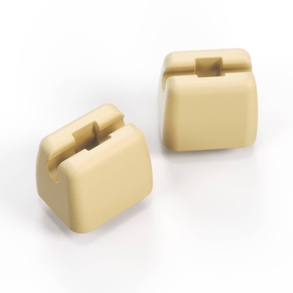 Mercedes-Benz W460 W461 W631 G-Class Sun Visor Mount Clip Set of 2 (A0008111240) — view 6