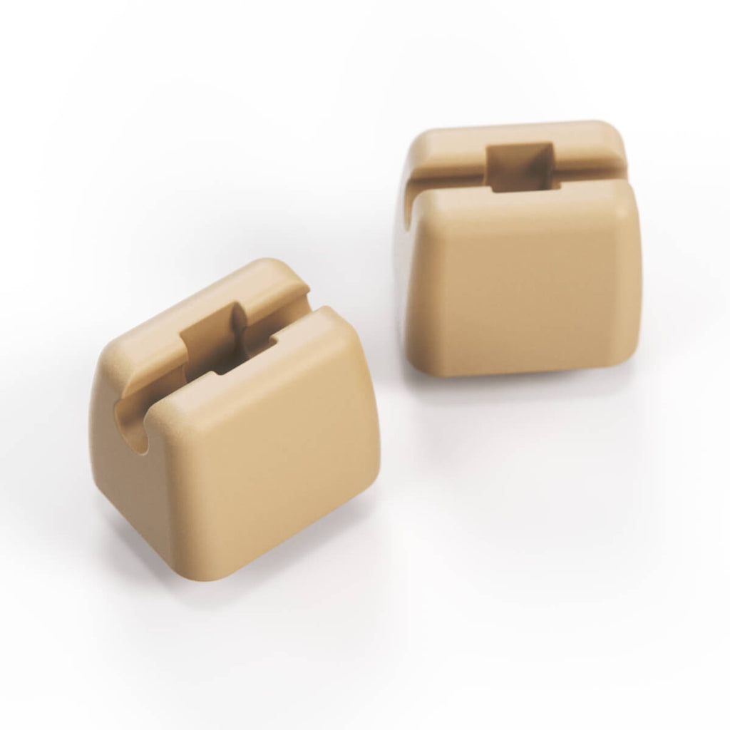 Mercedes-Benz W460 W461 W631 G-Class Sun Visor Mount Clip Set of 2 (A0008111240) — view 8