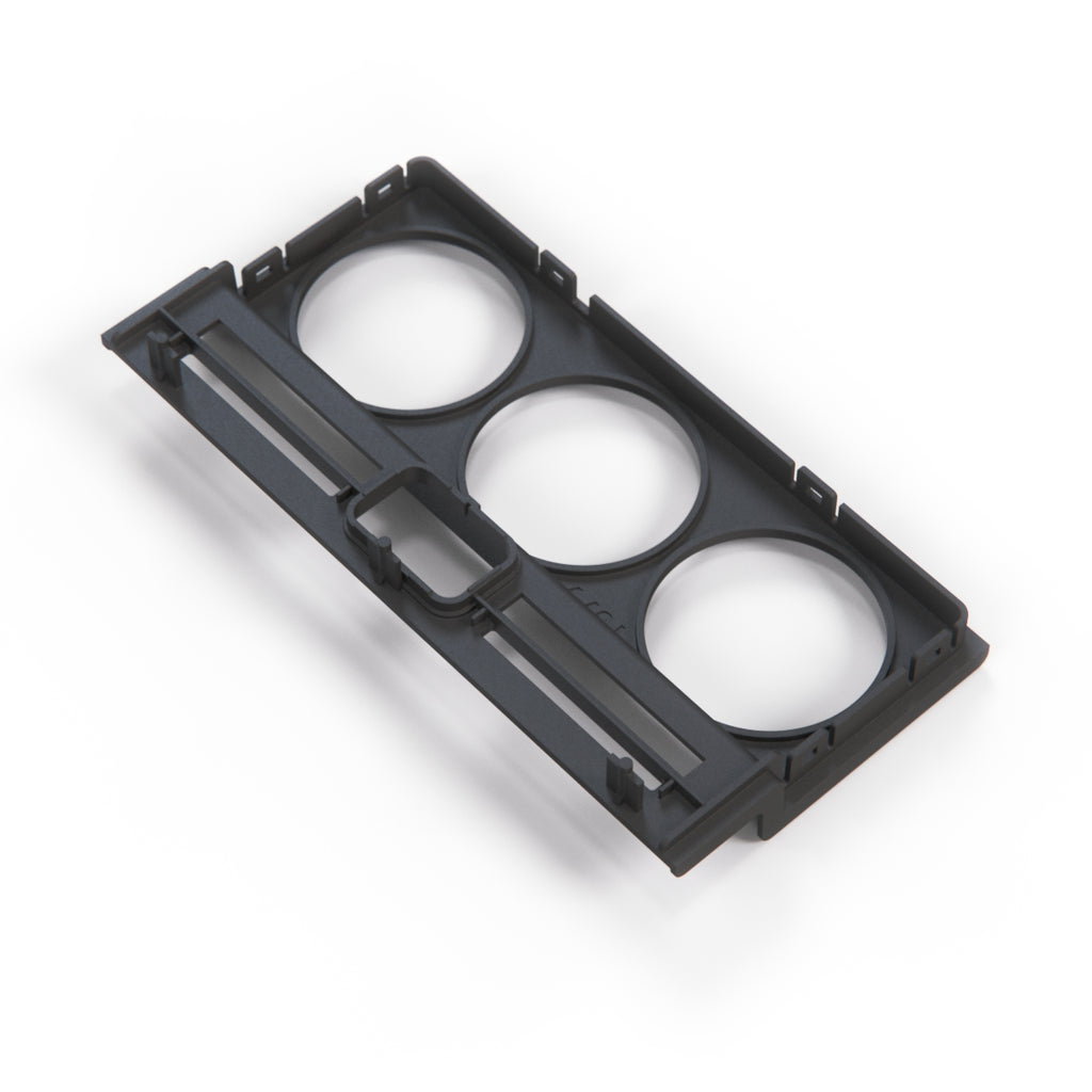 MG TF Heater Fan Control Unit Frame Black — view 3