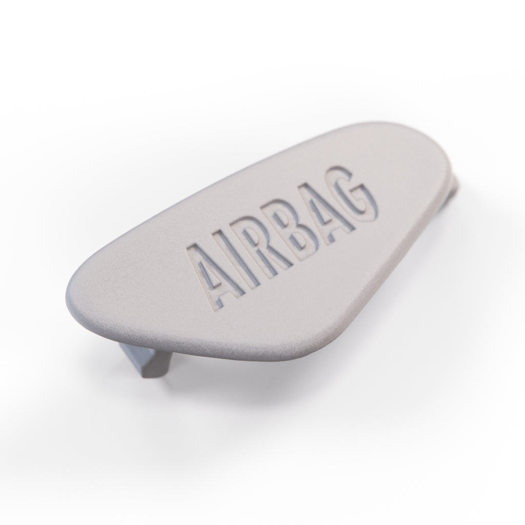Mini Cooper R55 Clubman Pillar Trim Cover Airbag Left or Right Gray (2751795 / 2751796)