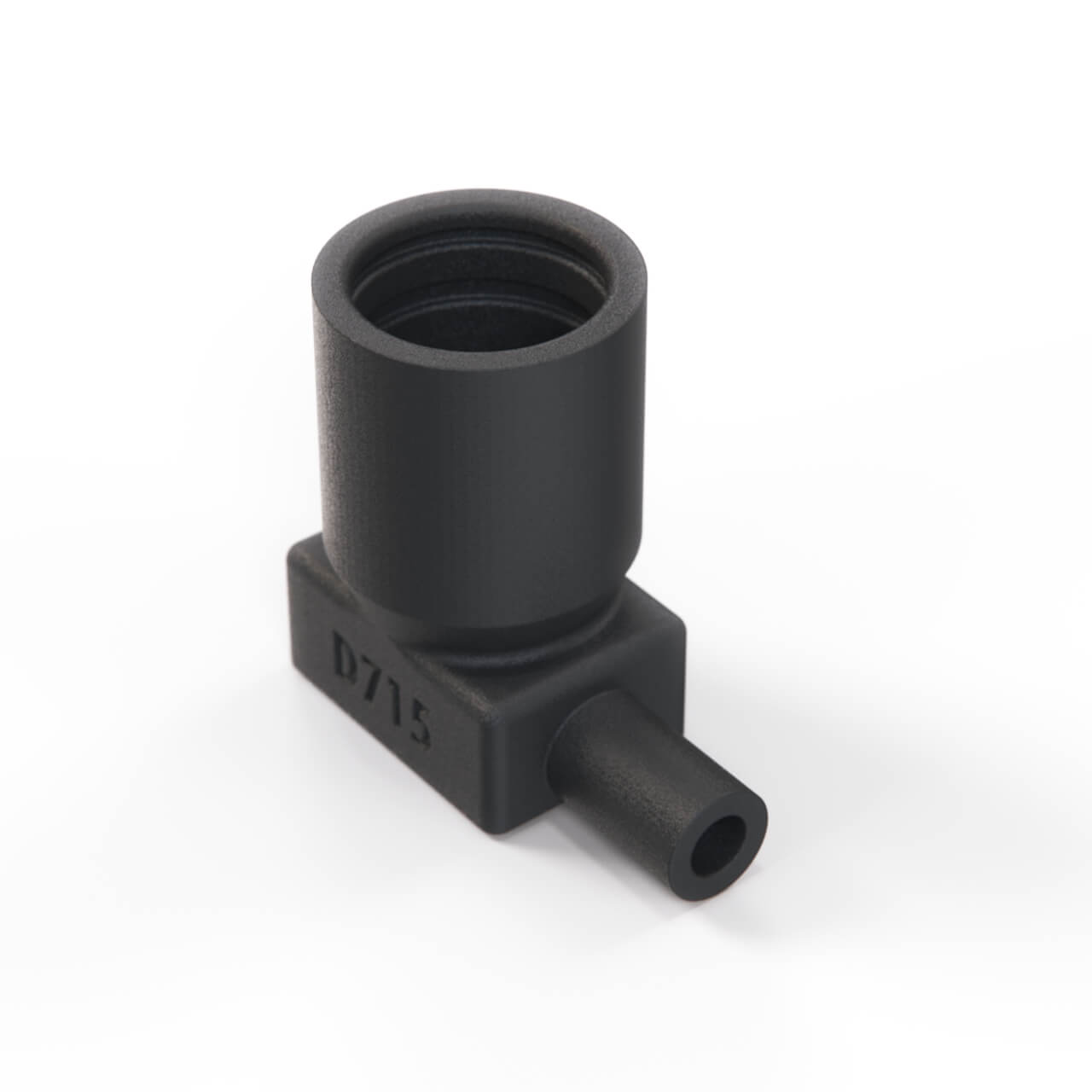 MINI R53 Cooper S Oil Breather Junction Pipe Black — view 3