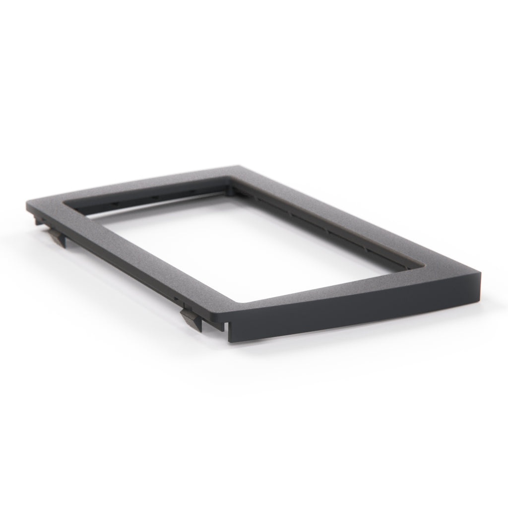 Mitsubishi 3000GT Radio Bezel Cover Black LHD or RHD (MB604650 / MB604651) — view 2