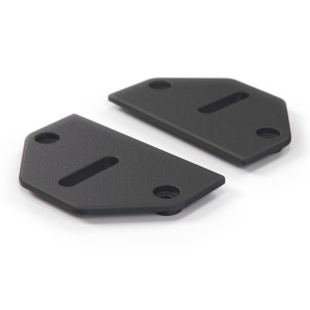Mitsubishi 3000GT Rear Quarter Panel Trim Seat Latch Cover Set Of 2 Black MB766591 — view 2