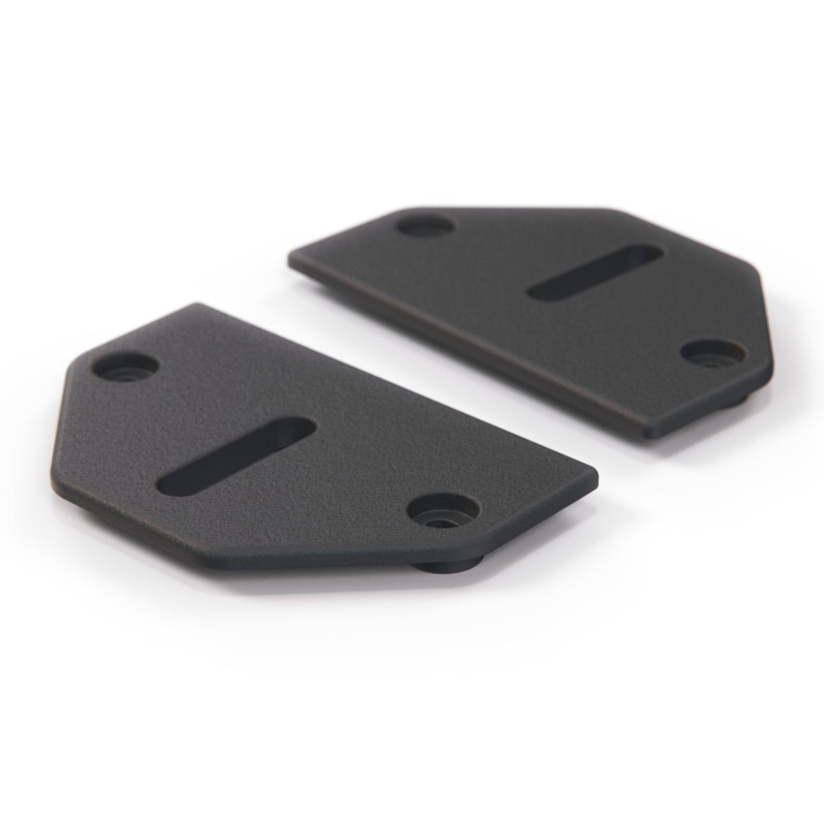 Mitsubishi 3000GT Rear Quarter Panel Trim Seat Latch Cover Set Of 2 Black MB766591 — view 2