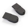 Mitsubishi 3000GT Rear Seat Lower Plastic Trim Cover Set of 2 Black