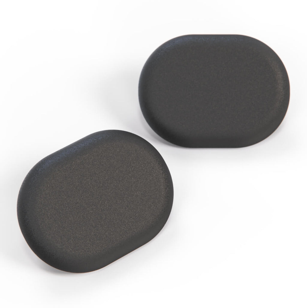 Mitsubishi Pajero Montero Mk2 Door Window Glass Lock Buckle Clip Cap Cover Set of 2 Black — view 2