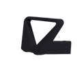 Mercedes-Benz C126 Seat Belt Giver (Left or Right) (Mercedes SEC, W126 Coupe) — view 4
