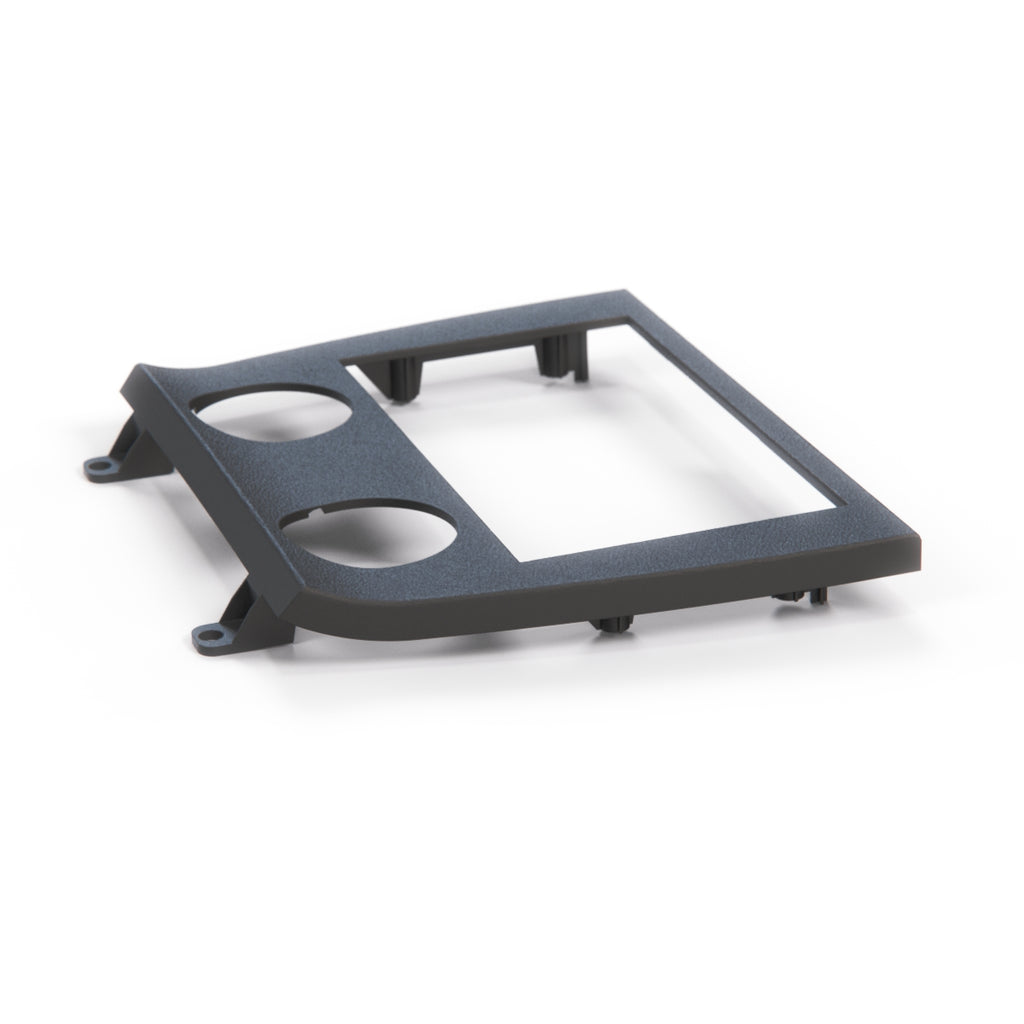Nissan 240SX S14 Centre Panel Stereo Bezel Two Versions Black (68260-65F20) — view 2