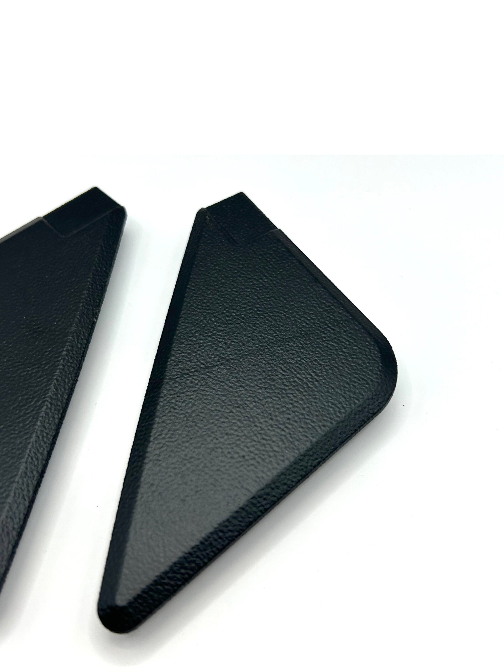 Nissan 300ZX Z31 Side Mirror Interior Trim Cover (Left & Right) - 80963-01P00 / 80962-01P00 - Black — view 3