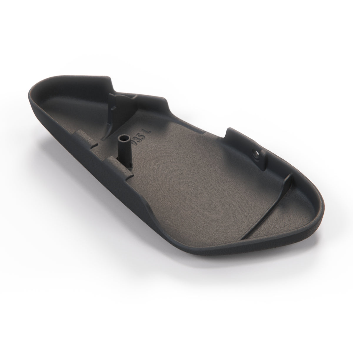 Nissan 300ZX Z32 Seat Reclining Device Cover Trim Left or Right Black (87455-30P00 / 87405-30P00) — view 3
