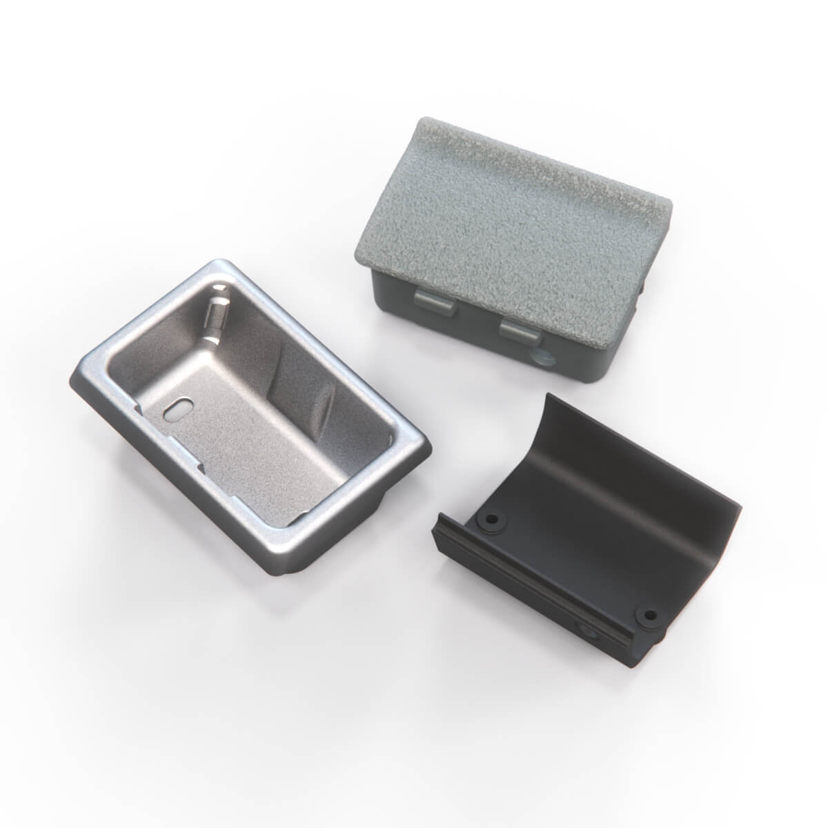 Nissan / Datsun 280ZX Centre Console Rear Ash Tray All Colours (96511-P7163) — view 4