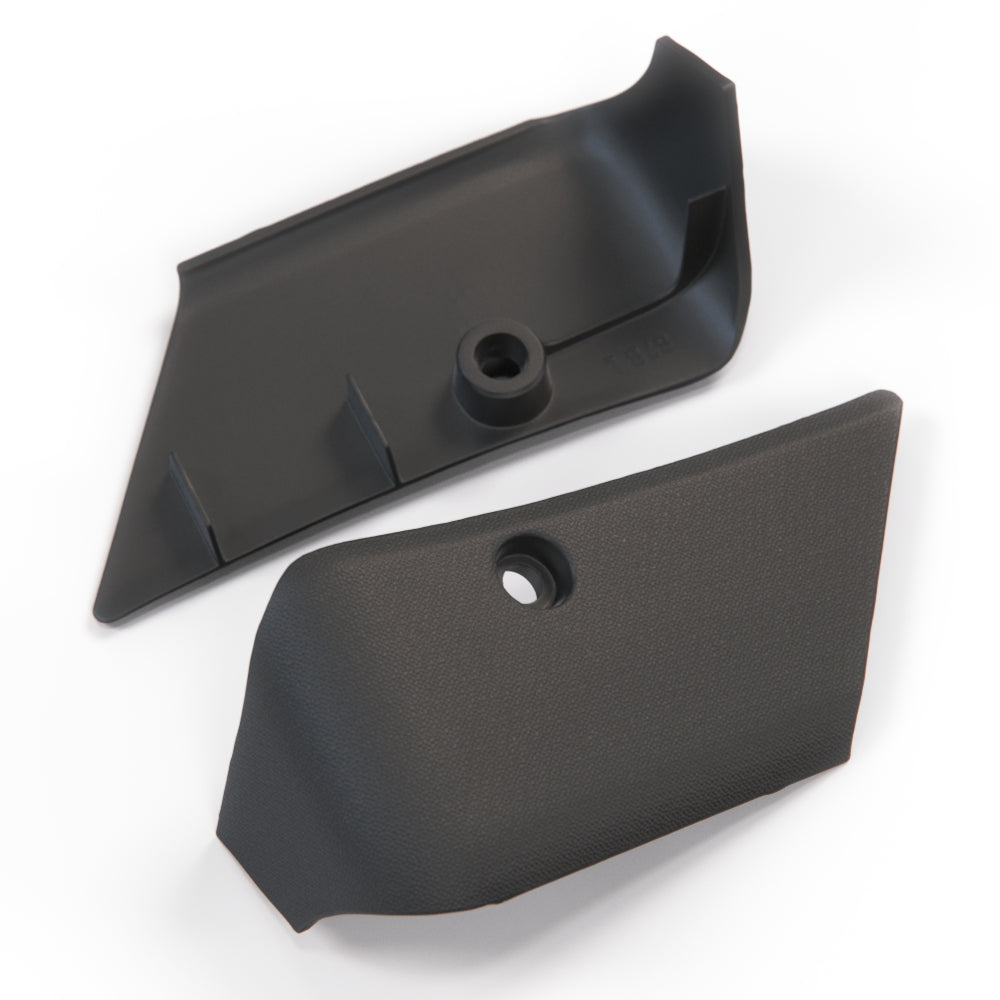 Nissan Datsun 280ZX Passenger Side Radio Plastic Trim Panel Cover Left And Right All Color 68570-P7100 & 68571-P7100 — view 3