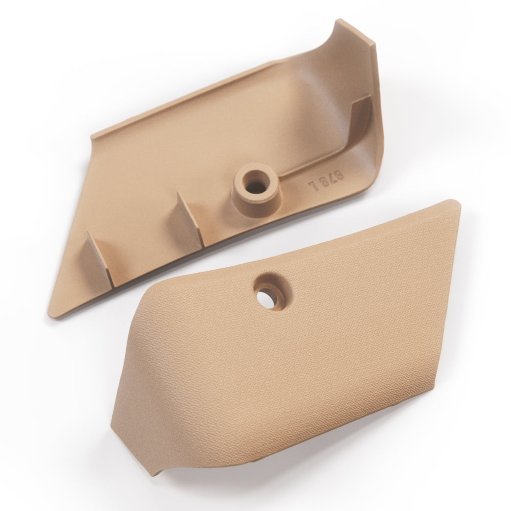 Nissan Datsun 280ZX Passenger Side Radio Plastic Trim Panel Cover Left And Right All Color 68570-P7100 & 68571-P7100 — view 4