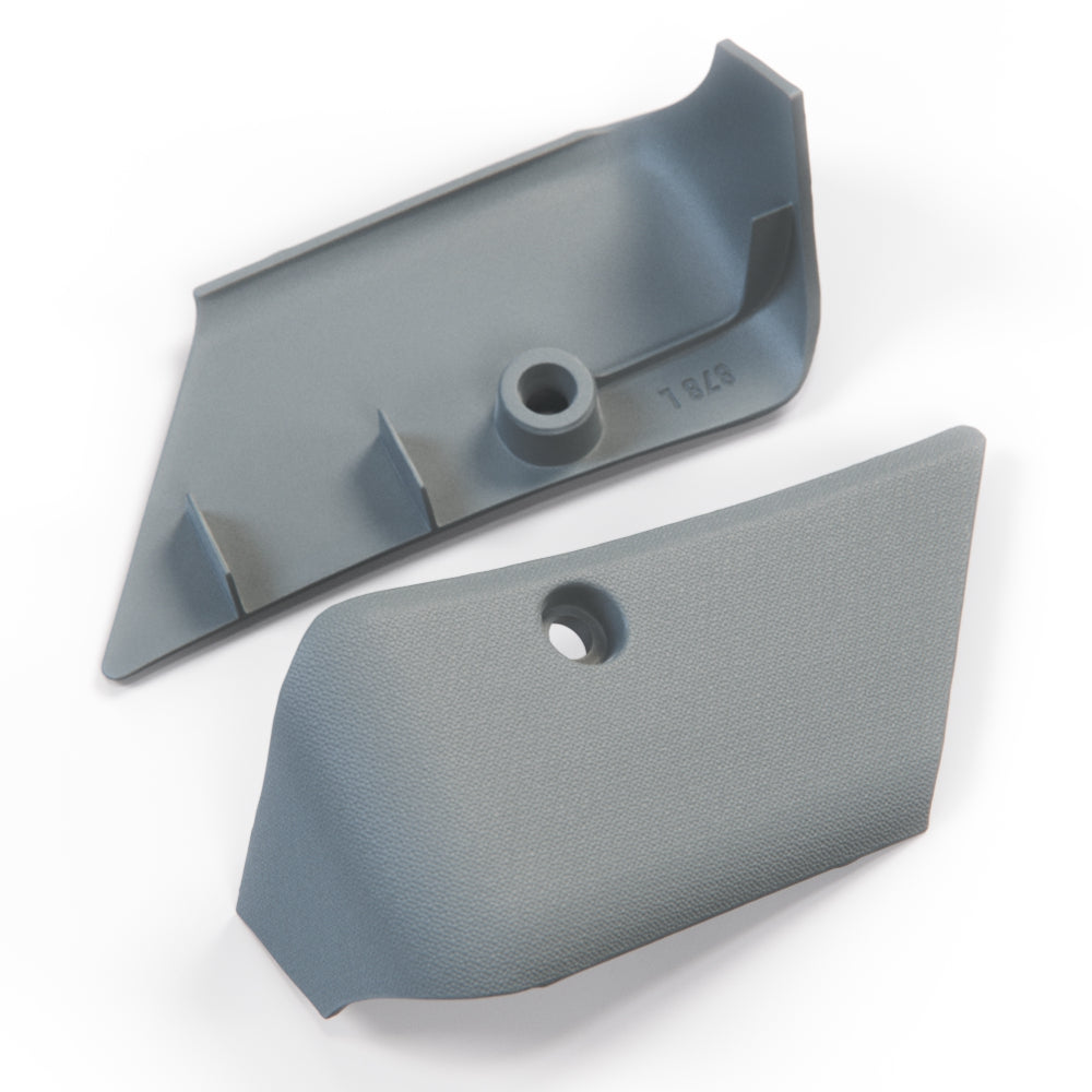 Nissan Datsun 280ZX Passenger Side Radio Plastic Trim Panel Cover Left And Right All Color 68570-P7100 & 68571-P7100 — view 6