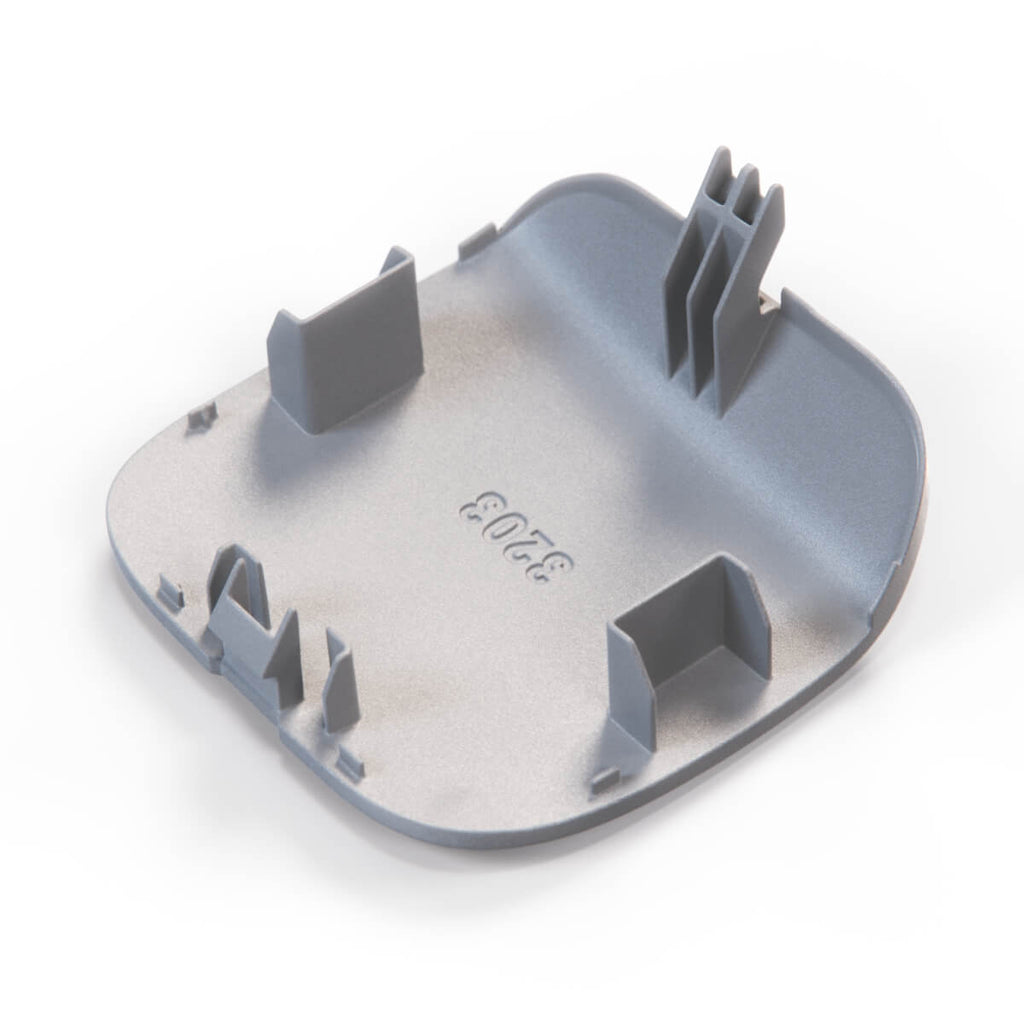 Nissan GT-R Front Bumper Tow Hook Bracket Cover Primed (622A06AV0A) — view 4