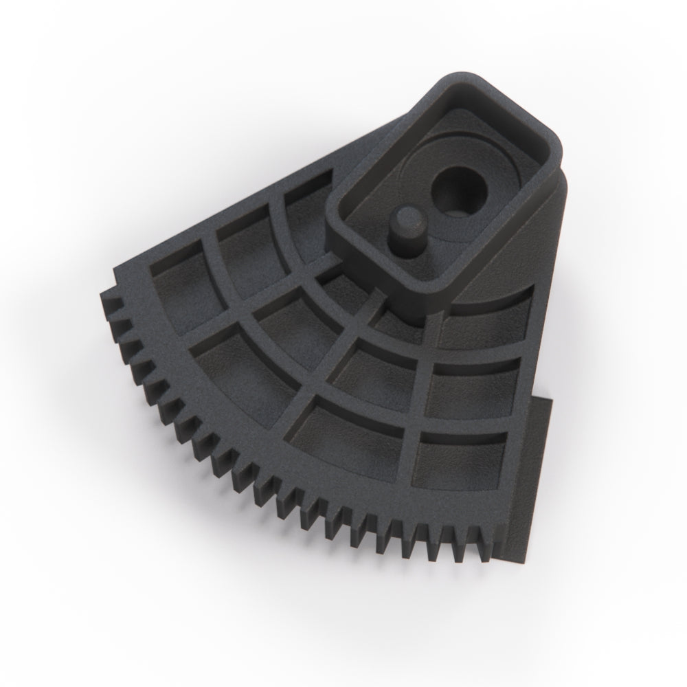 Nissan Qashqai Air Heater Flap Actuator Motor Servo Gear Black (27154JD02A / A24850A770200) — view 2