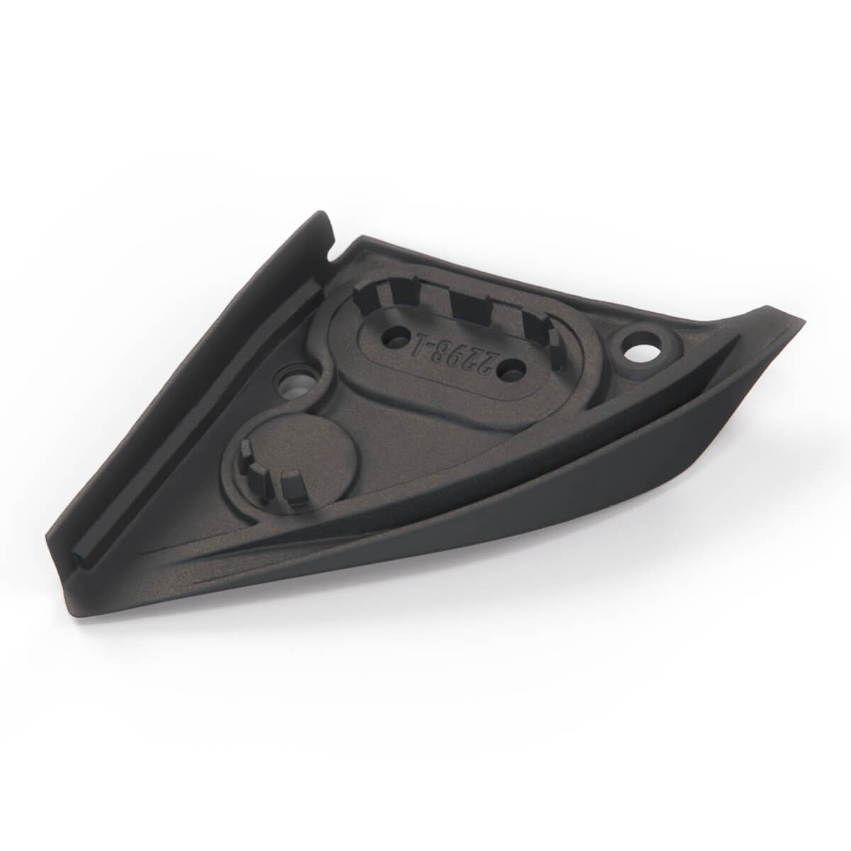 Nissan S12 200SX Silvia Gazelle Door Mirror Cover Black Left or Right — view 3
