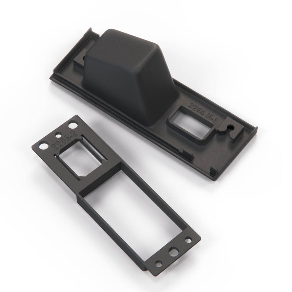 Nissan S12 200SX Silvia Gazelle Power Window Switch Assembly Passenger LHD or RHD Black — view 4