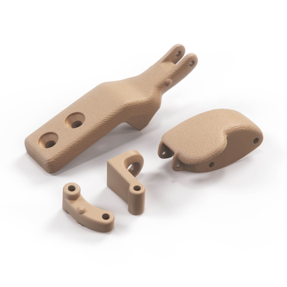 Nissan S12 200SX Silvia Gazelle Rear Quarter Window Handle Assembly Left or Right — view 3