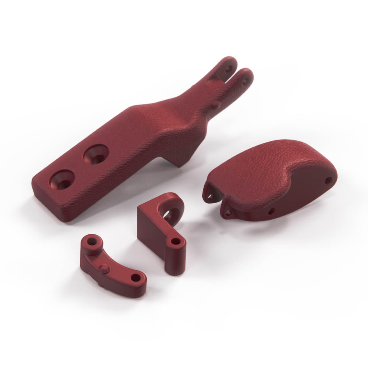Nissan S12 200SX Silvia Gazelle Rear Quarter Window Handle Assembly Left or Right — view 4