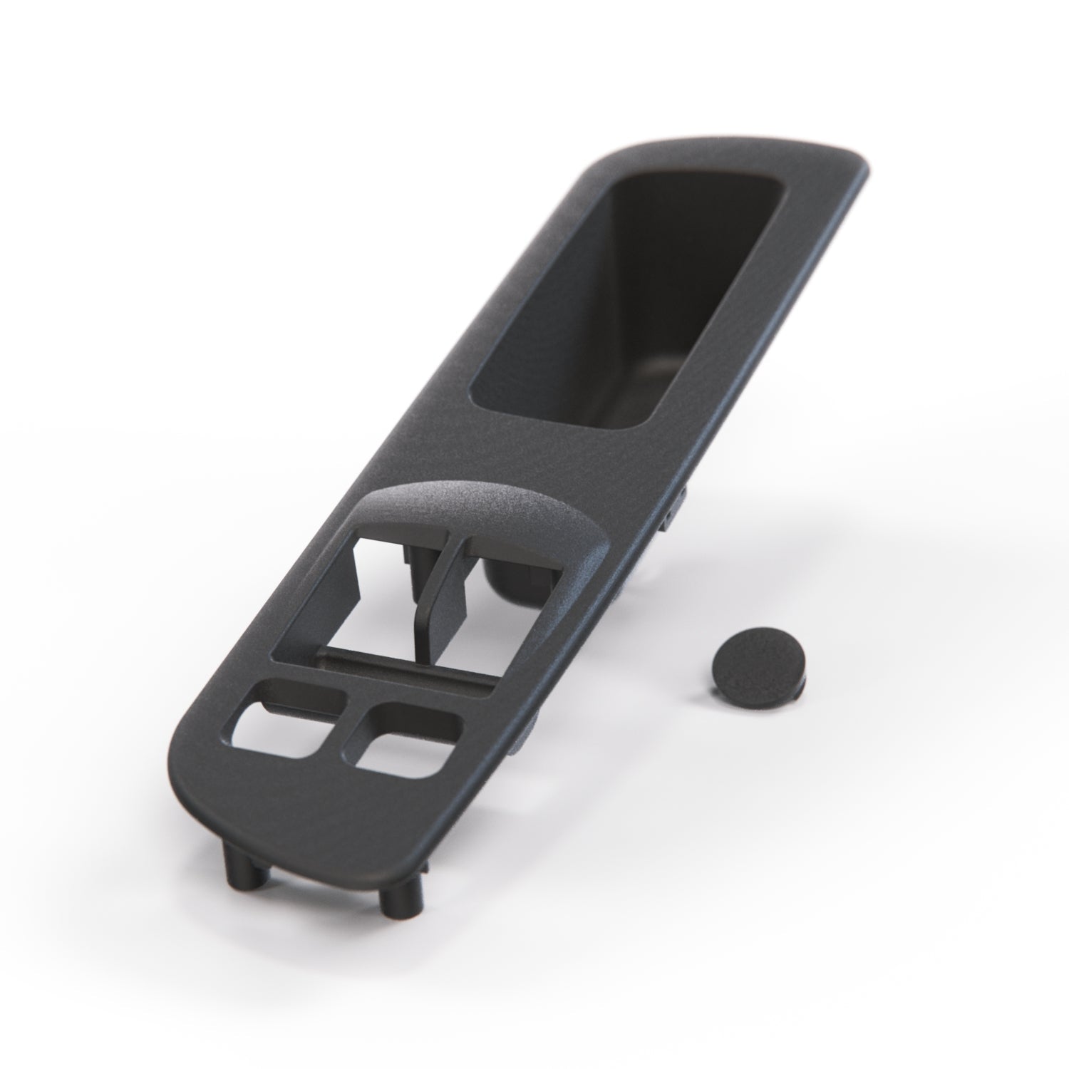 Nissan S14 240SX Interior Window Switch Trim Bezel LHD Or RHD Black 80961-70F00 / 80960-70F00 — view 3