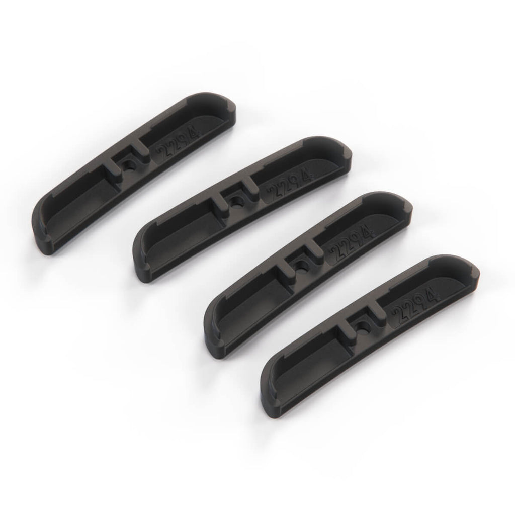 Nissan S12 200SX Silvia Gazelle Fog Light Mounting Covers Set of 4 Black (2615014F00) — view 4