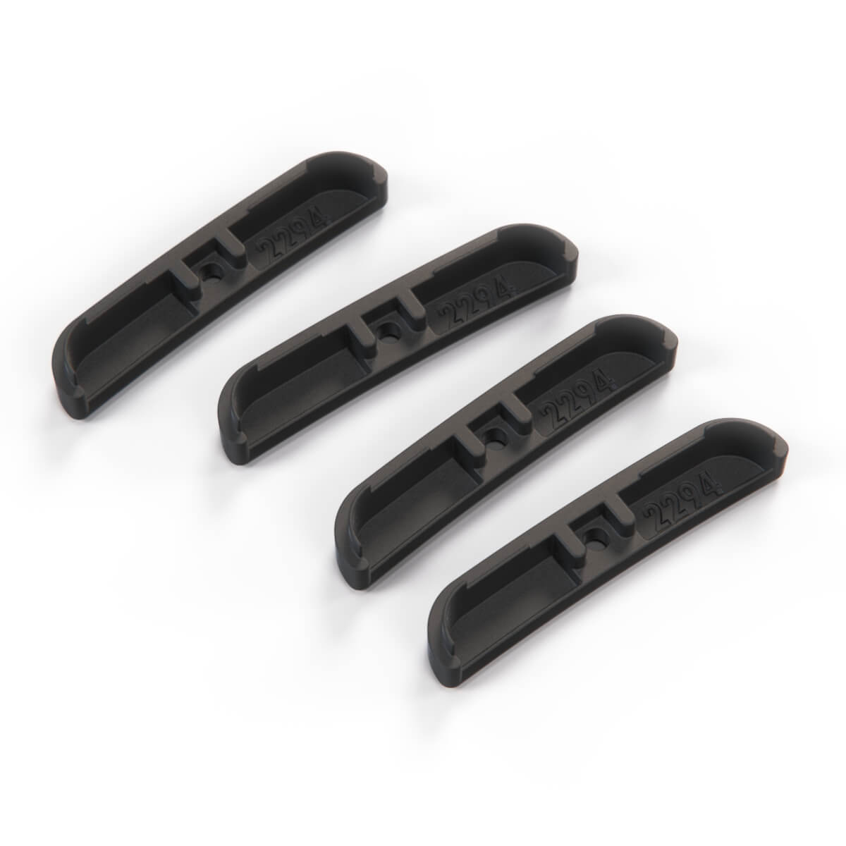 Nissan S12 200SX Silvia Gazelle Fog Light Mounting Covers Set of 4 Black (2615014F00) — view 4
