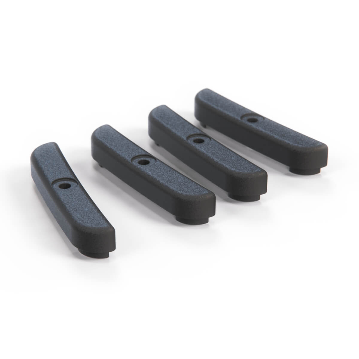 Nissan S12 200SX Silvia Gazelle Fog Light Mounting Covers Set of 4 Black (2615014F00) — view 3