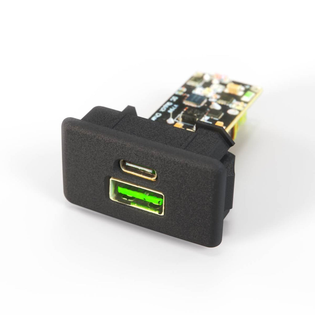 Nissan Skyline / Stagea / Silvia S13 / S14 / 200SX / Bluebird Dashboard Switch Button Blank with USB Charger Black (68960-64J10)