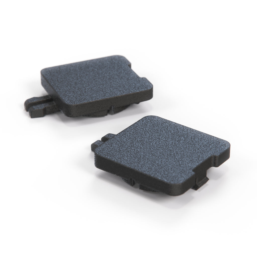 Nissan X-Trail Cap Door Finisher Set of 2 Black (80942U-1DA0B) — view 2