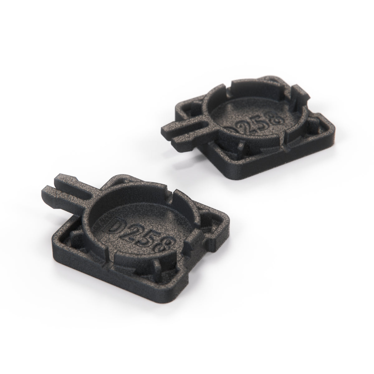 Nissan X-Trail Cap Door Finisher Set of 2 Black (80942U-1DA0B) — view 3