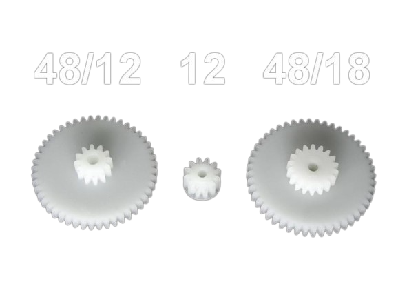 Odometer Speedometer Gears Repair Kit Mercedes W126 / US MPH 48√ó12, 48√ó18 — view 2