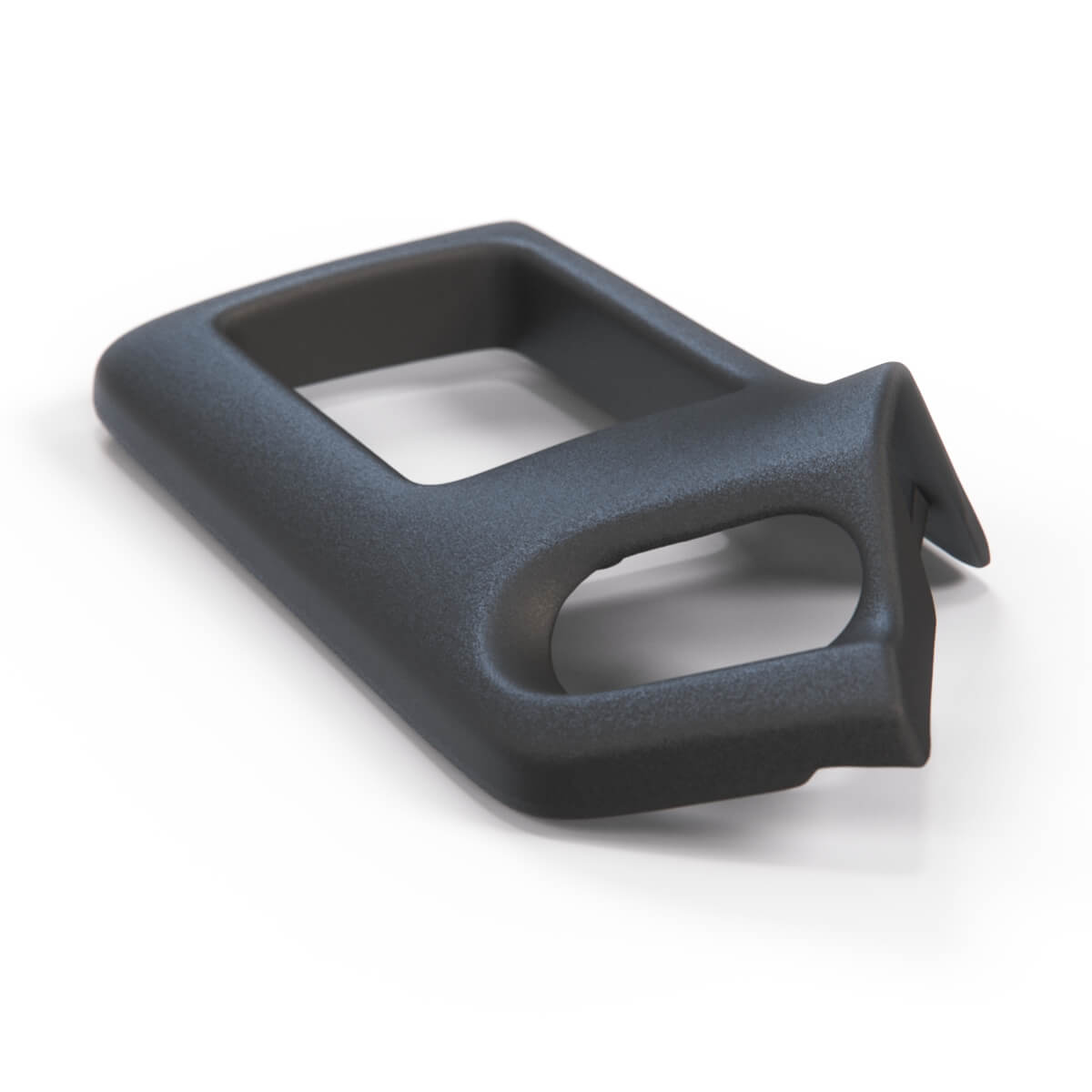 Opel Calibra Inner Driver Door Handle Cover Black LHD or RHD (90347659) — view 2