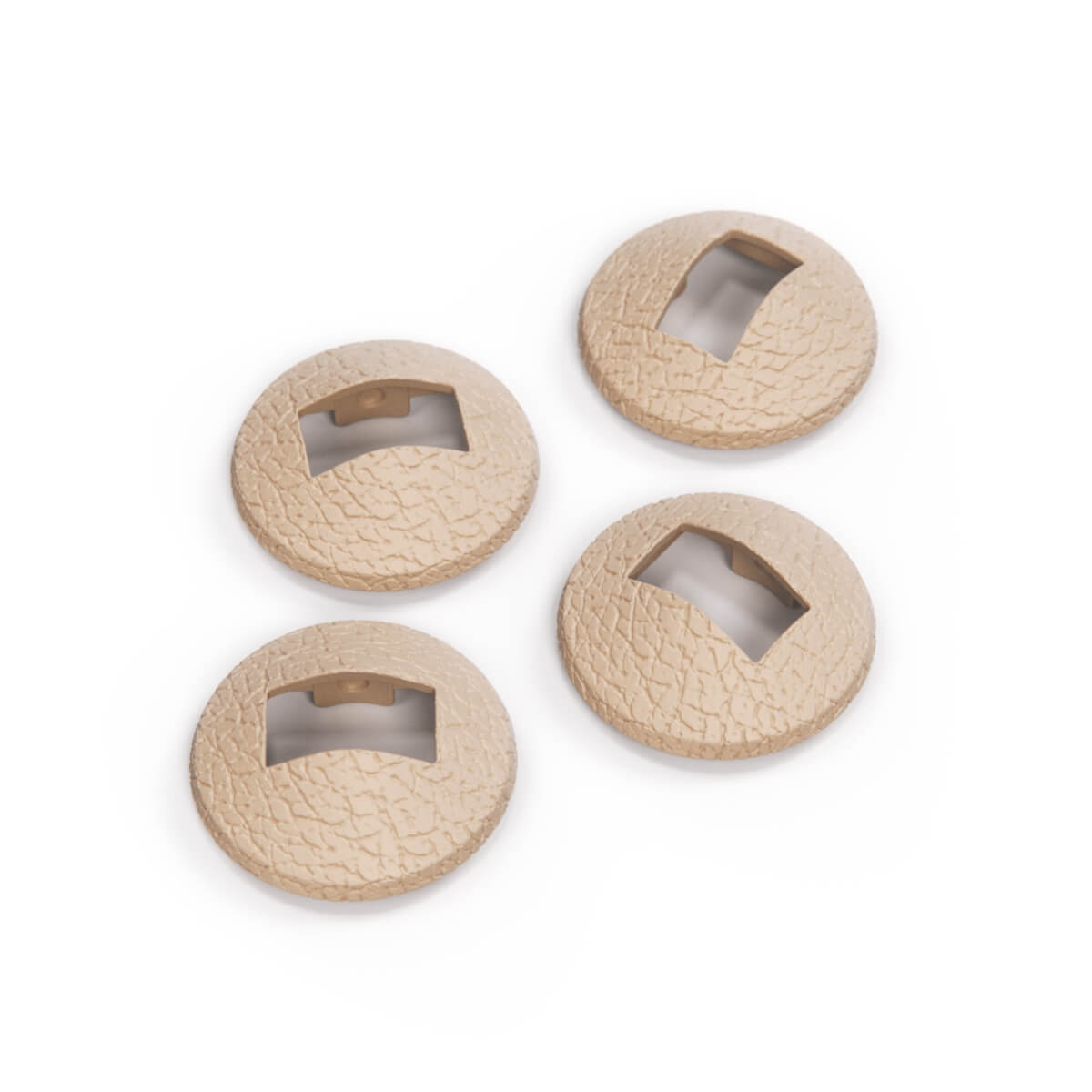 Opel Commodore A / Kadett B / Rekord D Window Crank Decor Cap Set 4 Colours (136314)