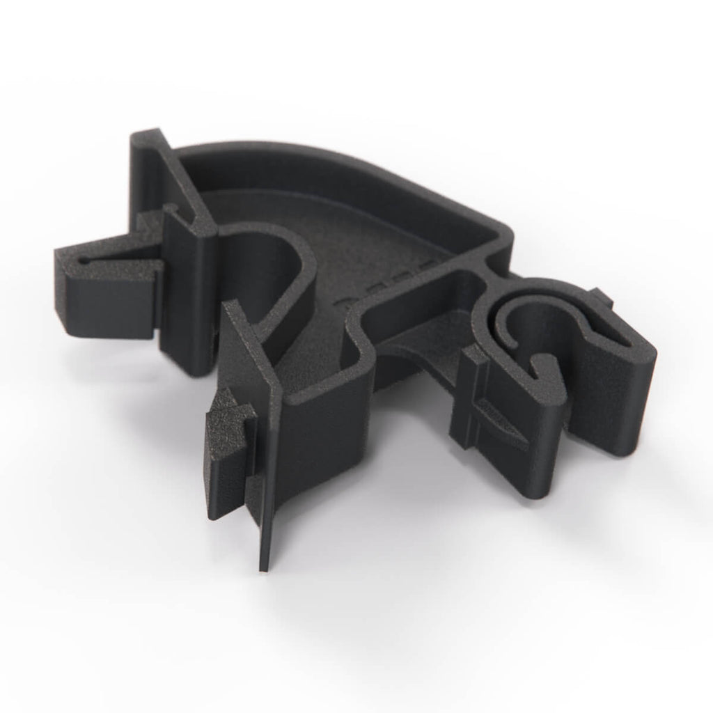 Opel Corsa C Meriva Holder Bonnet Rod Mounting Clip Black (1180181) — view 3