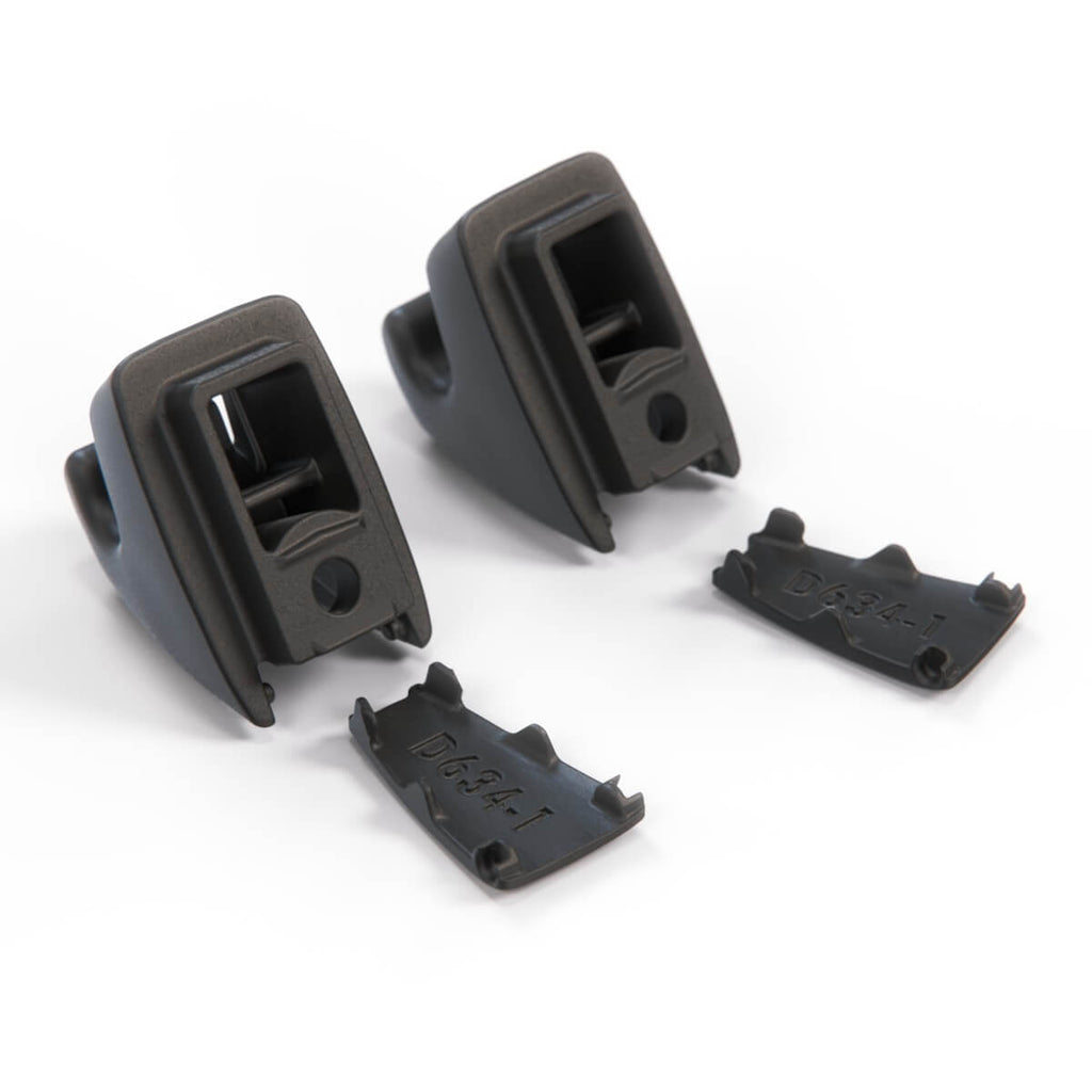 Opel Insignia Sun Visor Holder Bracket Complete Set of 2 Primed or Black (95994975) — view 7