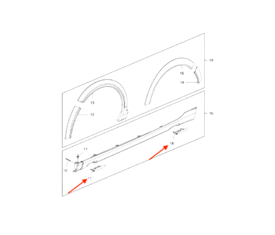 Opel / Vauxhall Insignia Country Tourer Jacking Point Cover 13420758, 13420759, 13420760, 13420761 — view 5