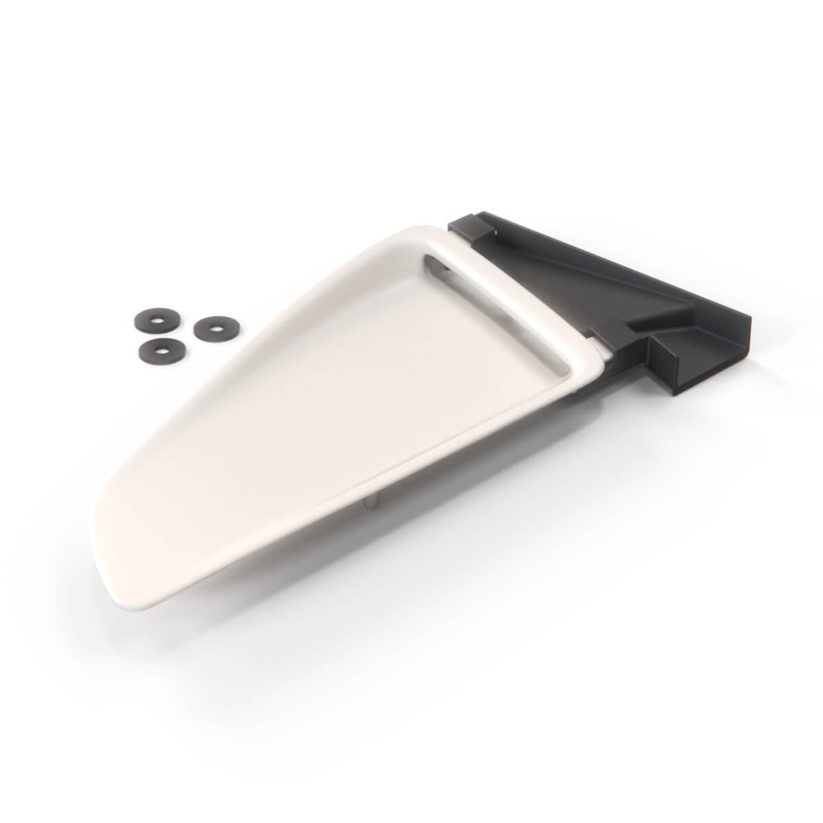 Opel Kadett E GSI Hood Air Intake Left or Right White / Primed 90 191 355 LH + 00 197 139 LH / 90 191 356 RH + 00 197 140 RH