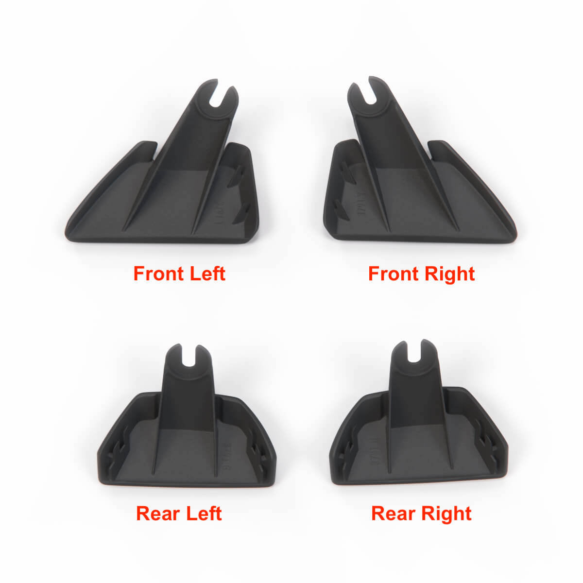 Opel Rekord E1 Bumper End Finisher Buffer Front / Rear / Left or Right Black GM 90060311 / GM 90060312 / GM 90043359 / GM (90043360) — view 5