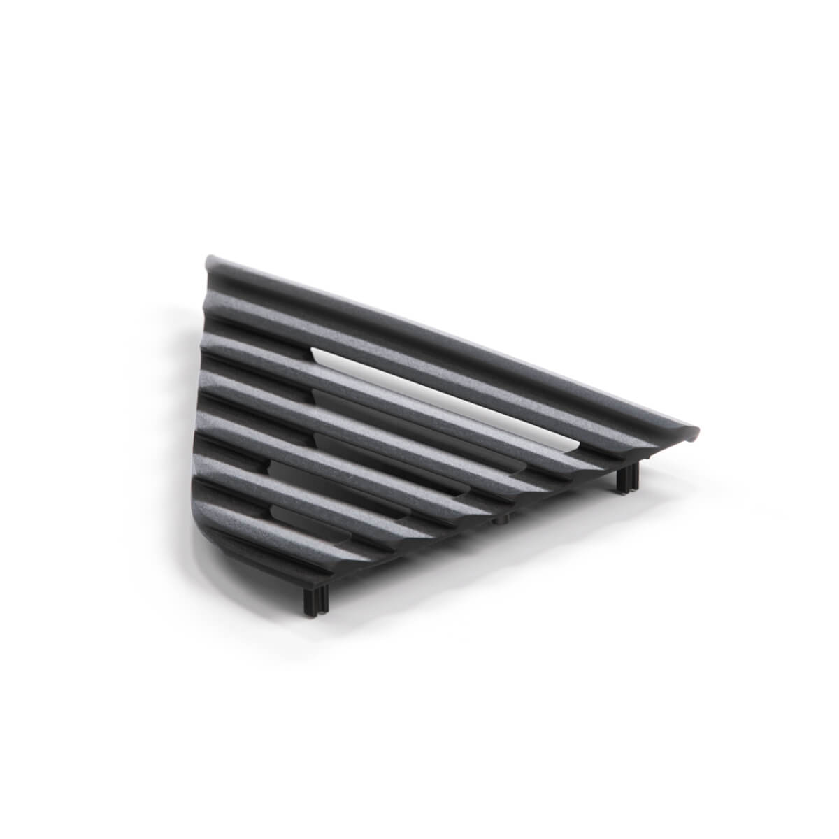 Opel Rekord E1 Exterior C-Pillar Grille Trim Left or Right Black (90043702 / 90043703) — view 3