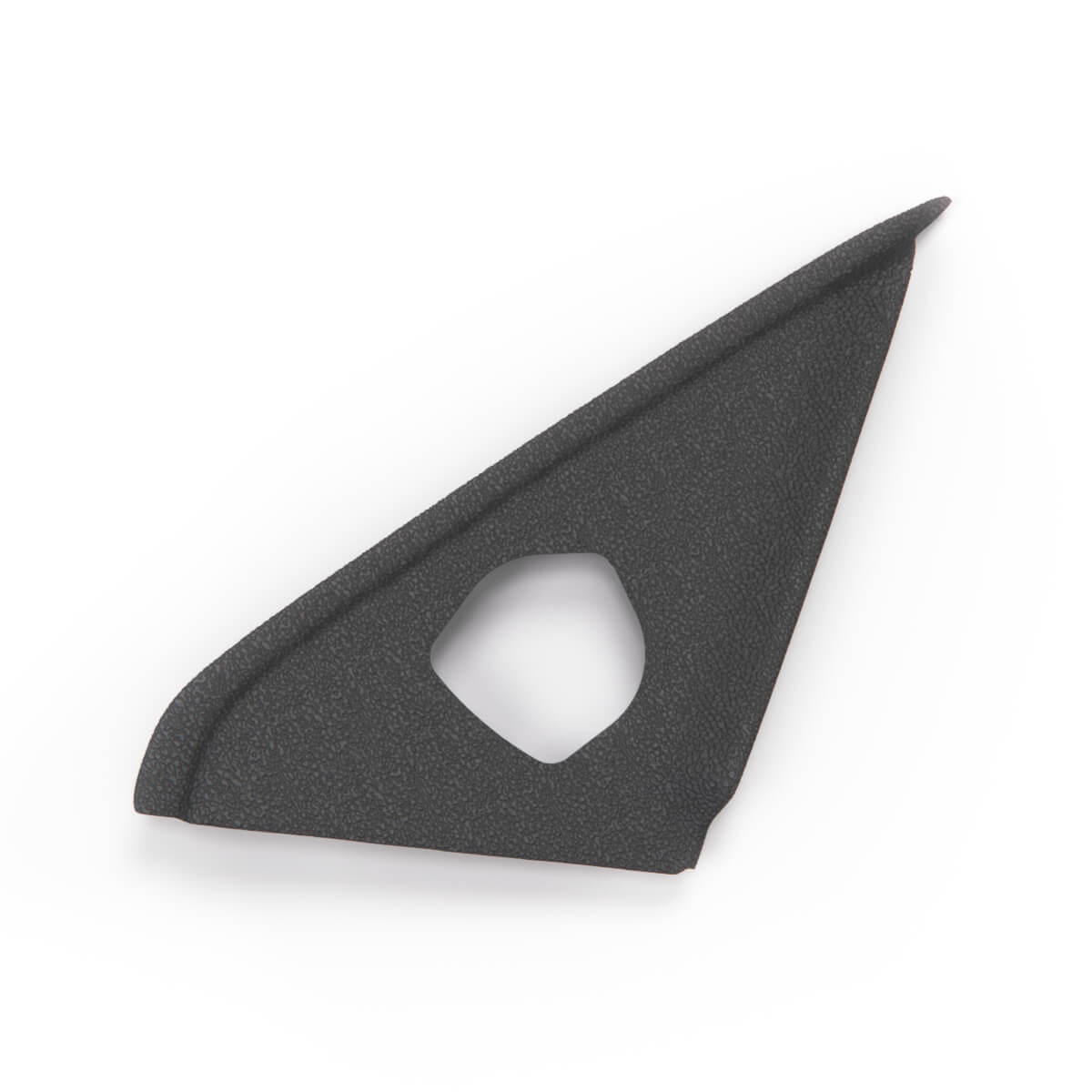 Opel Rekord E1 Inner Mirror Triangle Trim LHD or RHD / Left or Right – 2 Versions Black GM 90044683 / GM (90044684)